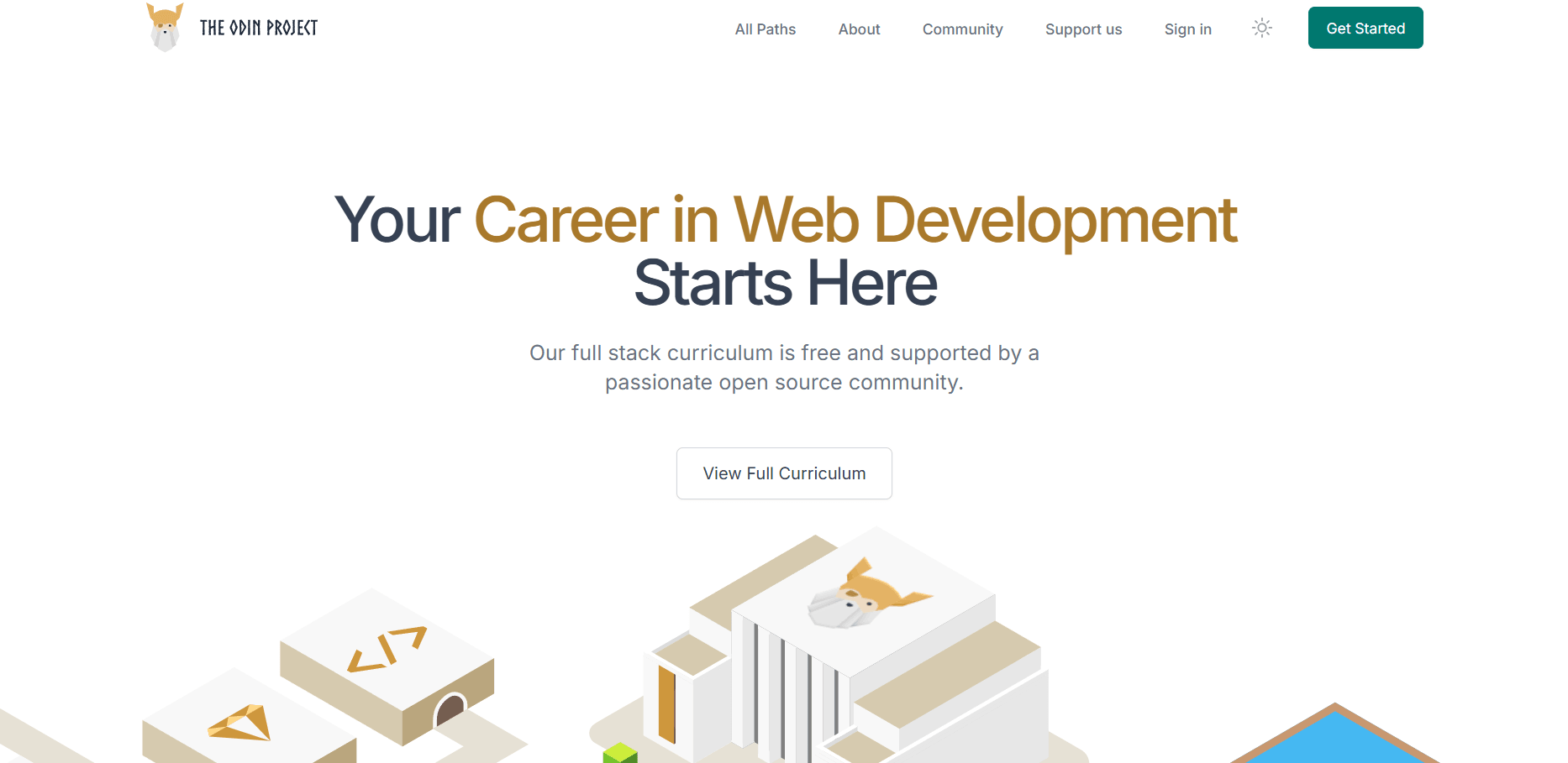 EdTech Learning Platform website preview